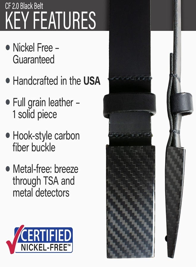 Nickel Smart CF 2.0 Black Belt - 38" - Image 3